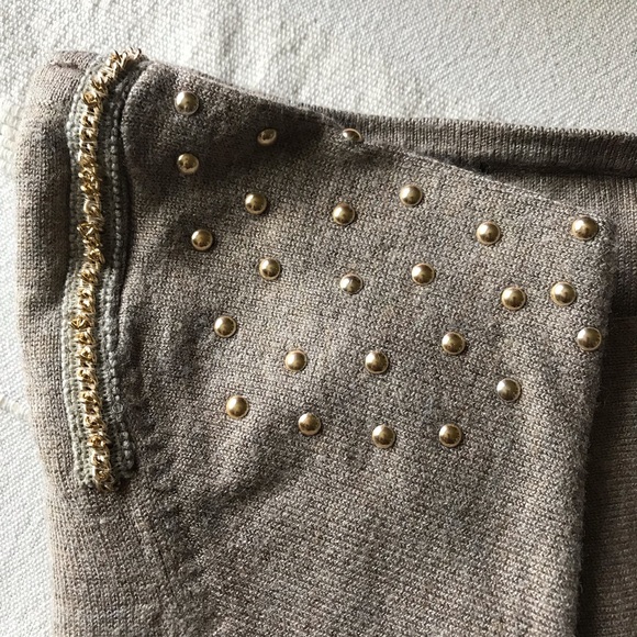 JS Millenium Taupe Long Sleeve Gold Accent - Picture 5 of 5